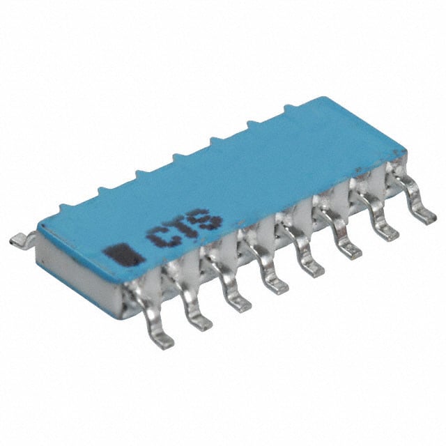 766163222GPTR13 CTS Resistor Products  Widerstandsnetzwerke, Arrays